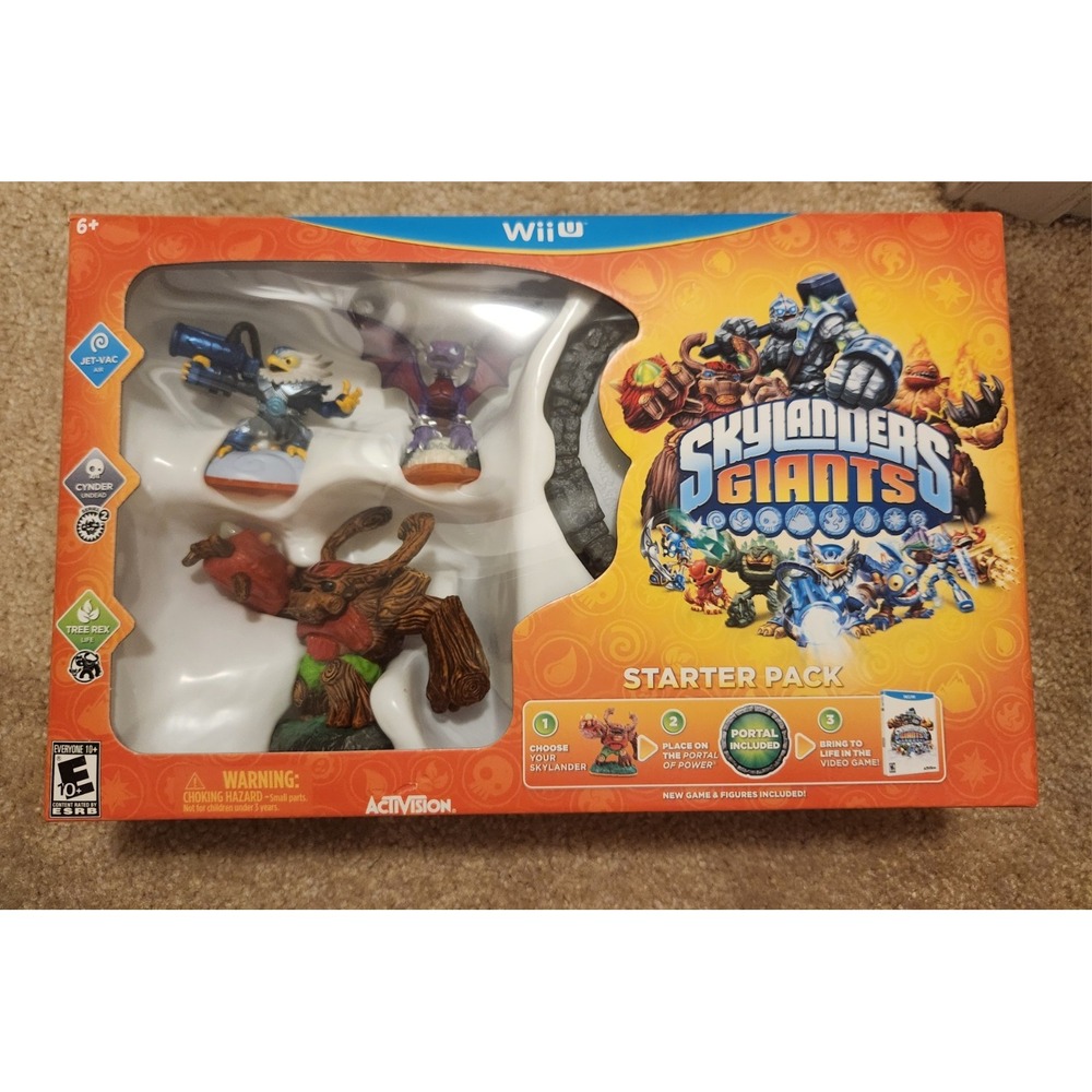 Brand New Skylanders Giants Starter Pack Nintendo Wii Game & Figures Set
